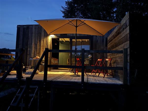 Grote foto tiny huisje kot op wielen huren vakantie belgi