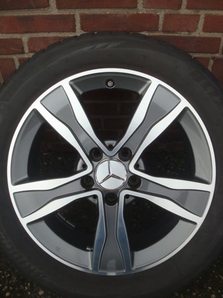 Grote foto 17 mercedes winterset tpms w205 c klasse 5x112 auto onderdelen banden en velgen