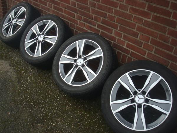 Grote foto 17 mercedes winterset tpms w205 c klasse 5x112 auto onderdelen banden en velgen