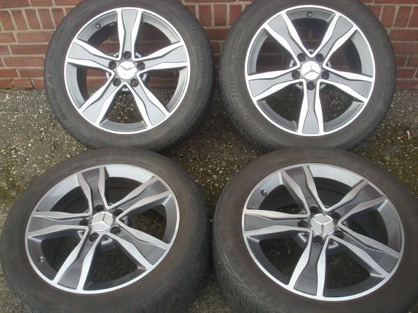 Grote foto 17 mercedes winterset tpms w205 c klasse 5x112 auto onderdelen banden en velgen