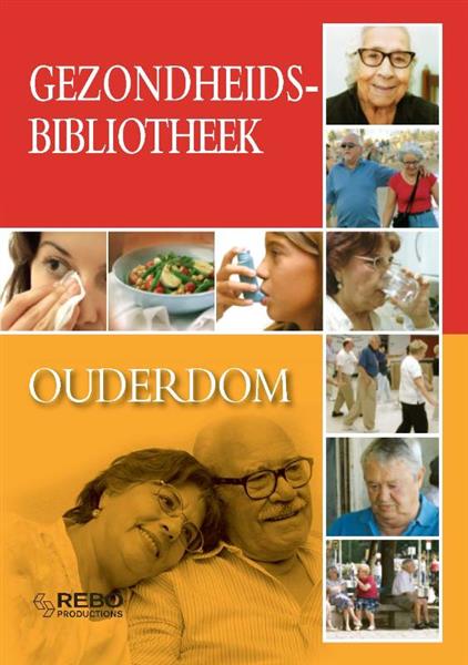Grote foto gezondheidsbibliotheek ouderdom boeken gezondheid en voeding