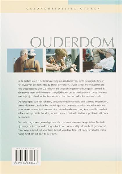 Grote foto gezondheidsbibliotheek ouderdom boeken gezondheid en voeding