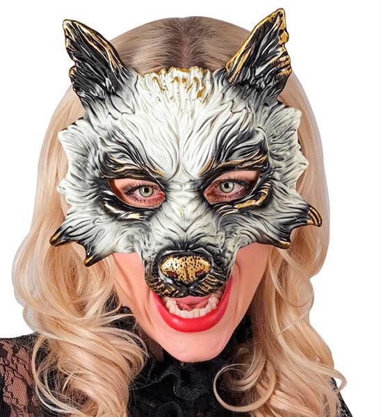 Grote foto masker wolf verzamelen overige verzamelingen