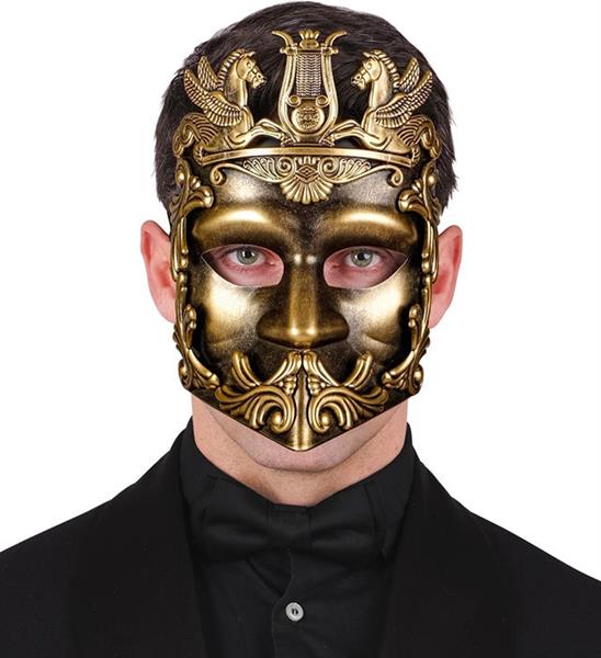 Grote foto masker grieks romeins goud verzamelen overige verzamelingen