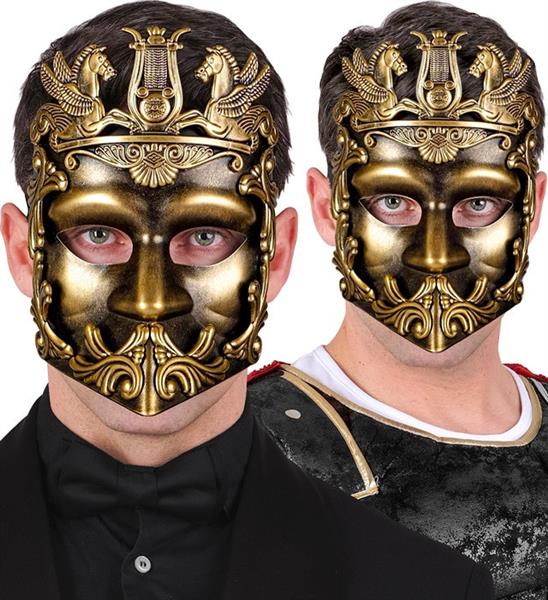 Grote foto masker grieks romeins goud verzamelen overige verzamelingen