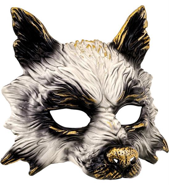 Grote foto masker wolf verzamelen overige verzamelingen
