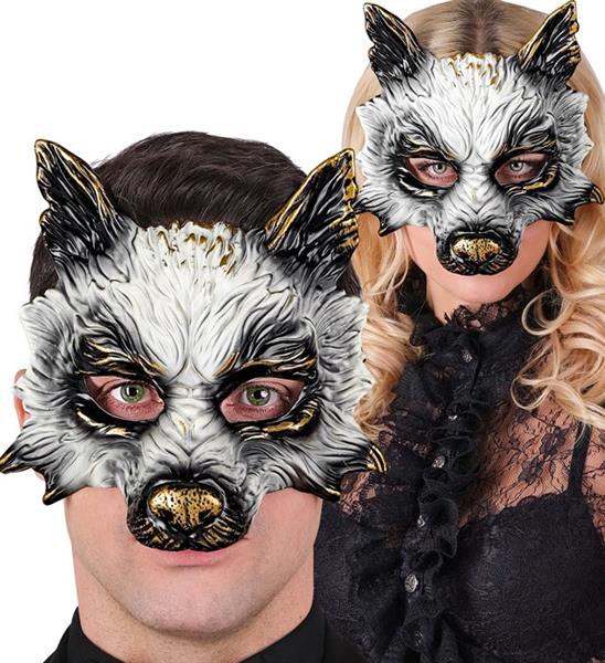 Grote foto masker wolf verzamelen overige verzamelingen