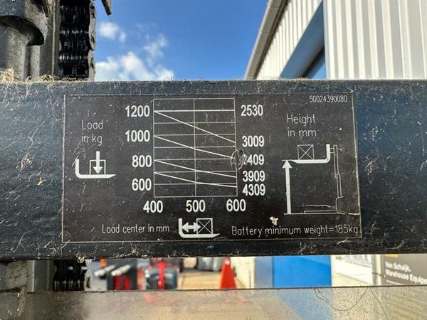 Grote foto vs 22322 elektrische duplex stapelaar linde l12i initi le lift doe het zelf en verbouw hefwerktuigen