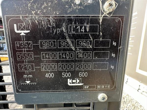 Grote foto vs 22344 elektrische triplex stapelaar linde l14 initiele lift doe het zelf en verbouw hefwerktuigen