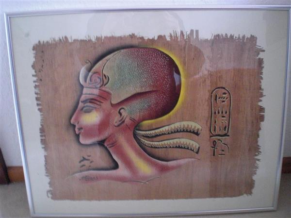 Grote foto egyptische afbeelding antiek en kunst klassiek