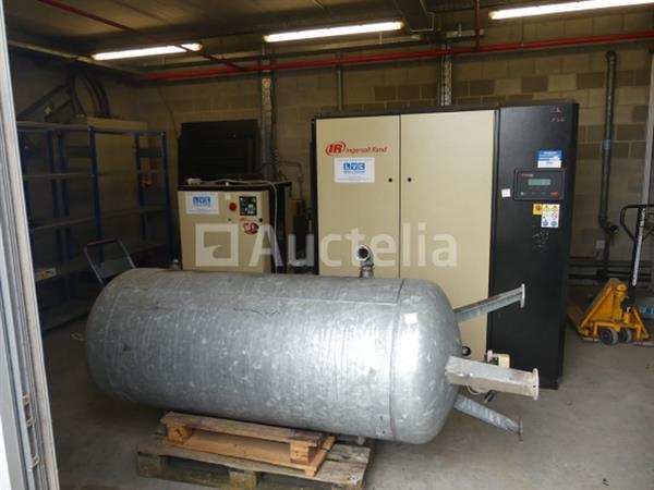 Grote foto ingersoll rand nirvana n75 roterende compressor ingersoll rand d780in a droger tank atlas copco l doe het zelf en verbouw compressors