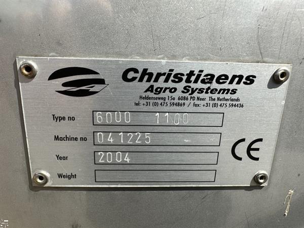 Grote foto christiaens 6000 1100 prei afkort snijmachine voor prei agrarisch tuinbouw