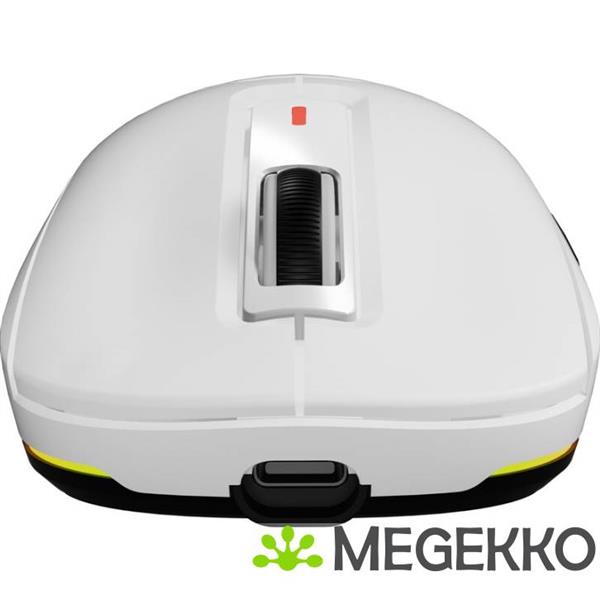 Grote foto genesis nmg 2192 zircon 660 gaming muis rechtshandig rf wireless bluetooth usb type a wit computers en software overige computers en software