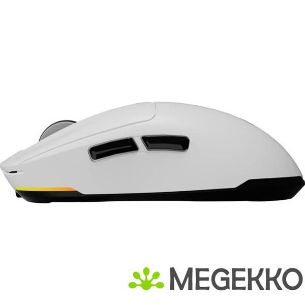 Grote foto genesis nmg 2192 zircon 660 gaming muis rechtshandig rf wireless bluetooth usb type a wit computers en software overige computers en software