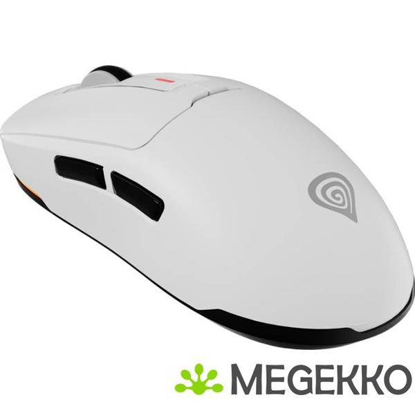 Grote foto genesis nmg 2192 zircon 660 gaming muis rechtshandig rf wireless bluetooth usb type a wit computers en software overige computers en software