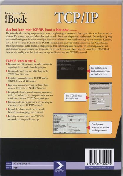 Grote foto tcp ip het complete handboek boeken informatica computer