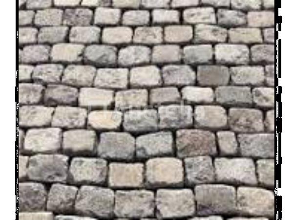 Grote foto oude zandstenen straatkeien doe het zelf en verbouw overige doe het zelf en verbouw