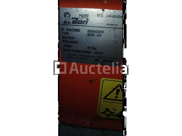 Grote foto dori 451 verticuteermachine agrarisch algemeen