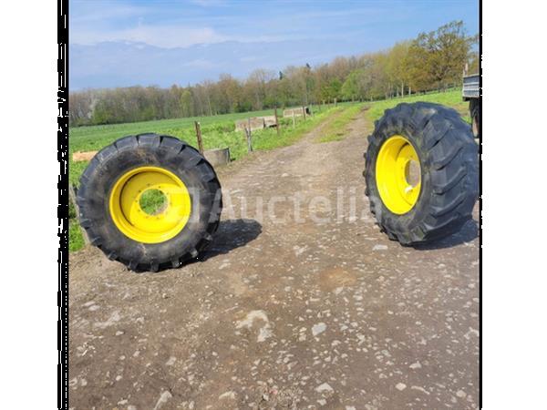 Grote foto pneus de tracteur avec jante 420 85r28 agrarisch wielen