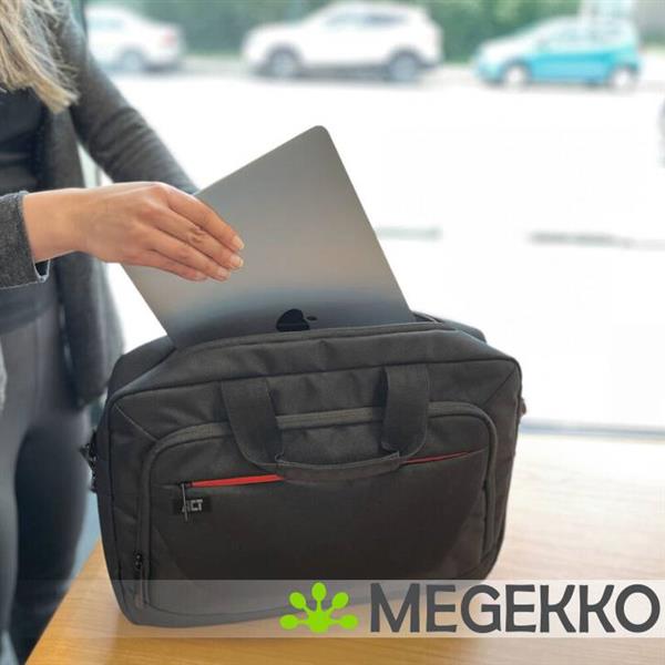 Grote foto act suburb schoudertas voor laptops tot 15.6 inch . gemaakt van gerecyclede plastic flessen computers en software overige computers en software