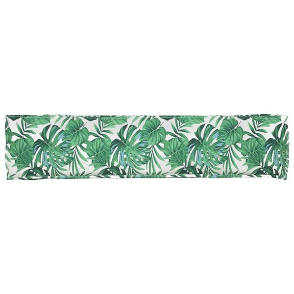 Grote foto vidaxl palet kussen floral bladpatroon 180 x 40 x 8 cm oxford stof huis en inrichting woningdecoratie