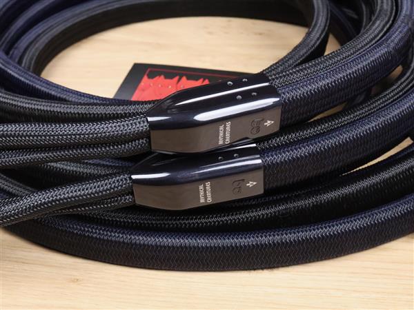 Grote foto audioquest thunderbird biwire combo highend audio speaker cables 3 0 metre audio tv en foto onderdelen en accessoires