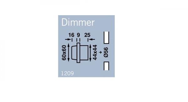 Grote foto frilight led dimmer mat zilver 12v 2a 24w caravans en kamperen caravan accessoires