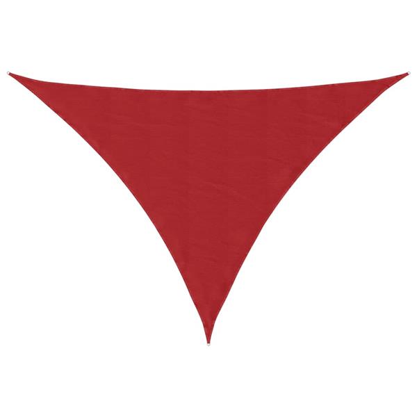 Grote foto vidaxl zonnezeil rood 7x5x5 m 100 polyester oxford tuin en terras overige tuin en terras