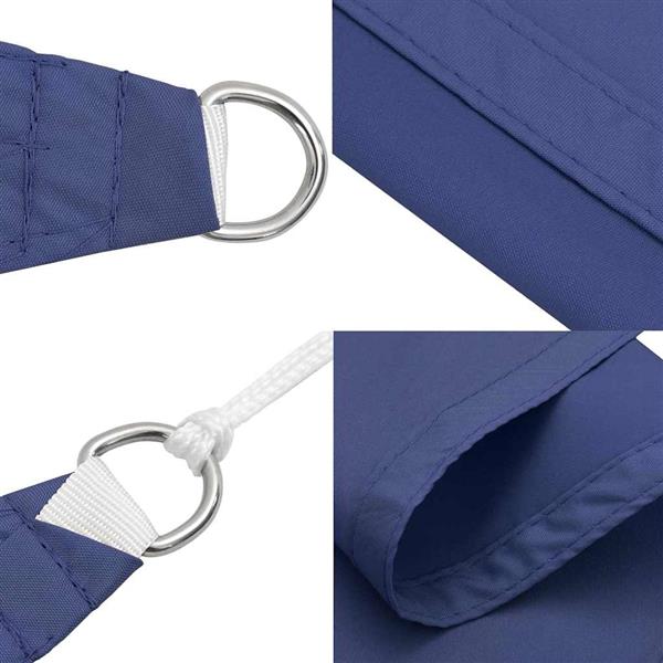 Grote foto vidaxl zonnezeil blauw 7x5x5 m 100 polyester oxford tuin en terras overige tuin en terras