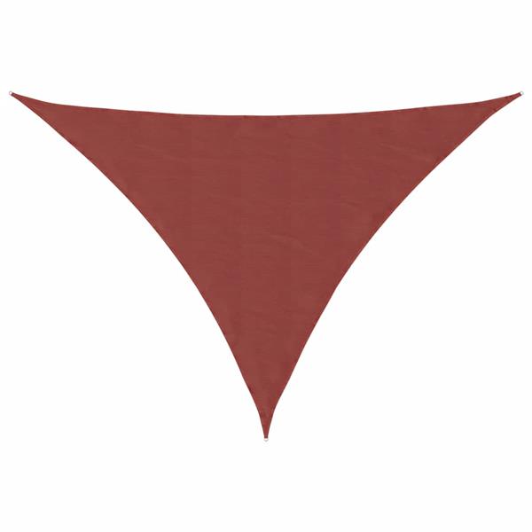 Grote foto vidaxl zonneschermzeil terracotta 7x5x5 m 100 polyester oxford tuin en terras overige tuin en terras