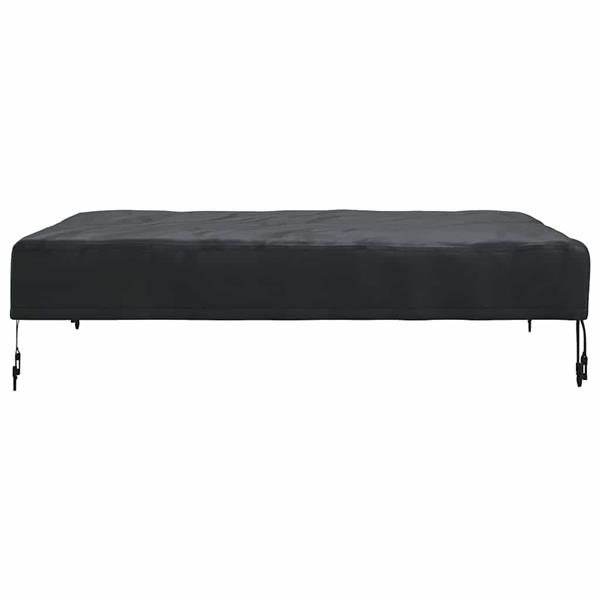Grote foto vidaxl hoes voor tuinmeubelen 112 x 112 x 15 cm 600d oxford stof tuin en terras tuinmeubelen