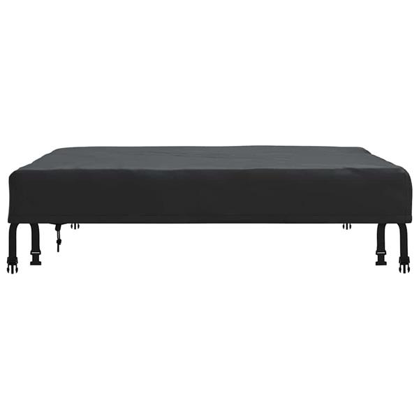 Grote foto vidaxl hoes voor tuinmeubelen 112 x 112 x 15 cm 600d oxford stof tuin en terras tuinmeubelen