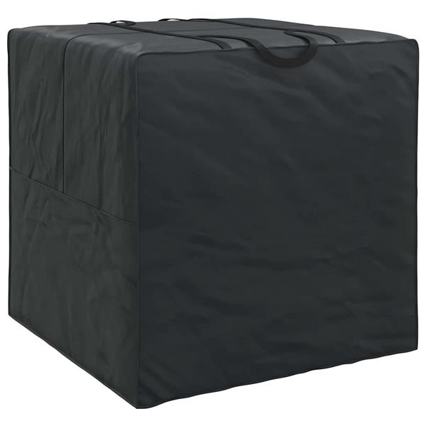 Grote foto vidaxl buitent opslagtas zwart 90 x 90 x 90 cm 600d stof tuin en terras tuinmeubelen