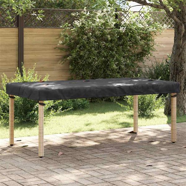 Grote foto vidaxl hoes voor tuinmeubelen 202 x 102 x 15 cm 600d oxford stof tuin en terras tuinmeubelen