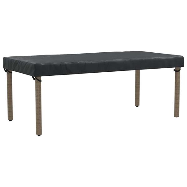 Grote foto vidaxl hoes voor tuinmeubelen 202 x 102 x 15 cm 600d oxford stof tuin en terras tuinmeubelen