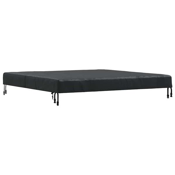 Grote foto vidaxl hoes voor tuinmeubelen 122 x 122 x 15 cm 600d oxford stof tuin en terras tuinmeubelen
