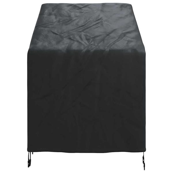 Grote foto vidaxl tuinstoelhoes zwart 75 x 78 x 65 100 cm 420d stof tuin en terras tuinmeubelen
