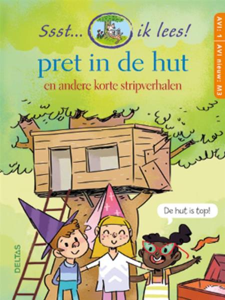 Grote foto pret in de hut korte stripverhalen ssst... ik lees boeken jeugd 13 jaar en ouder