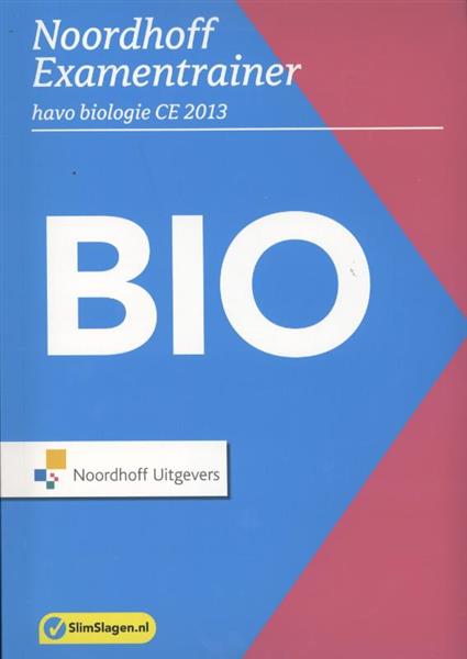 Grote foto noordhoff examentrainer havo biologie ce 2013 slim slagen boeken wetenschap
