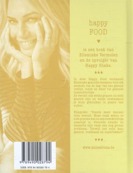 Grote foto happy food boeken kookboeken