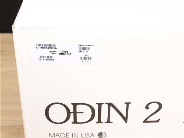 Grote foto nordost odin 2 supreme reference phono tonearm interconnect din rca 1 25 metre audio tv en foto onderdelen en accessoires