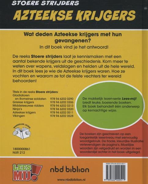 Grote foto stoere strijders azteekse krijgers stoere strijders boeken overige boeken
