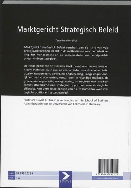 Grote foto marktgericht strategisch beleid boeken overige boeken