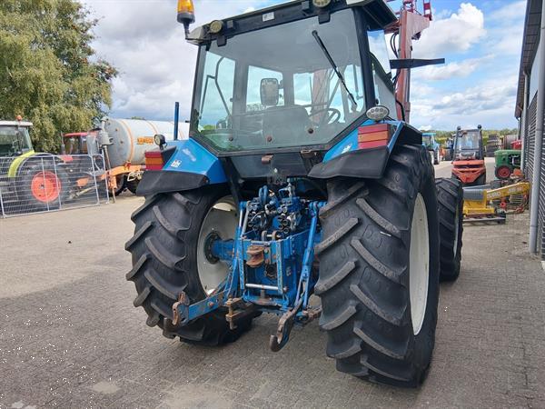 Grote foto ford 8340 met voorlader agrarisch tractoren