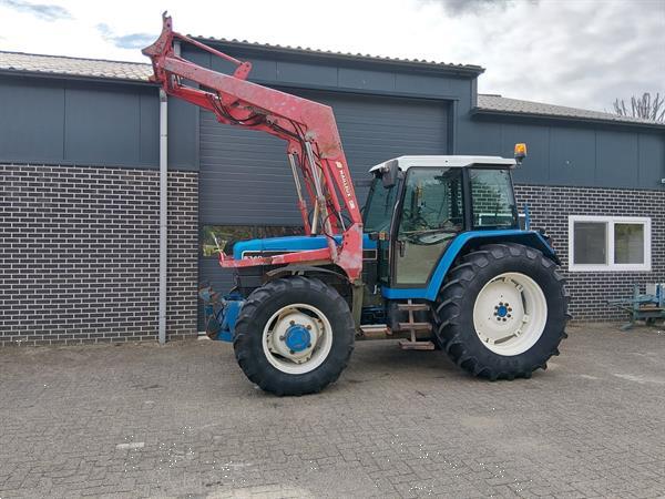 Grote foto ford 8340 met voorlader agrarisch tractoren