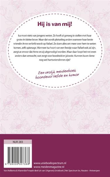 Grote foto hij is van mij meiden boeken jeugd 13 jaar en ouder