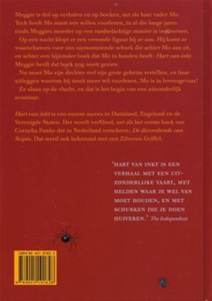 Grote foto hart van inkt boeken jeugd 13 jaar en ouder