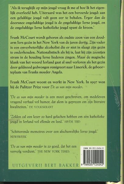 Grote foto de as van mijn moeder boeken overige boeken