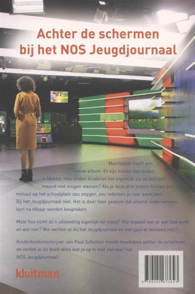 Grote foto achter de schermen bij het nos jeugdjournaal boeken overige boeken
