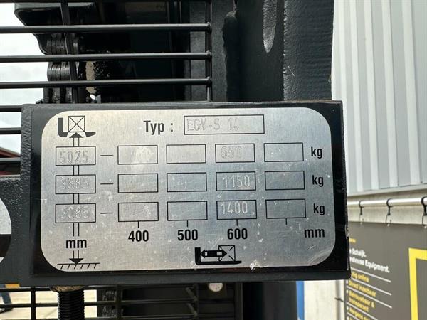 Grote foto vs 22354 elektrische triplex stapelaar still 4.940mm freelift doe het zelf en verbouw hefwerktuigen